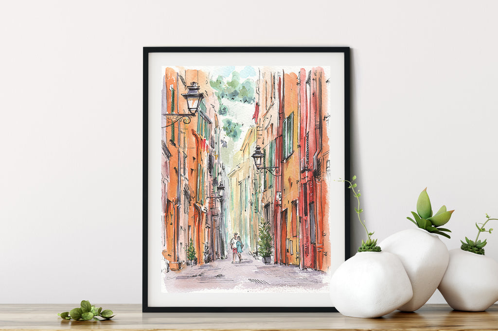 Custom Home Illustration from Photo | Hand-Painted Watercolor House Portrait