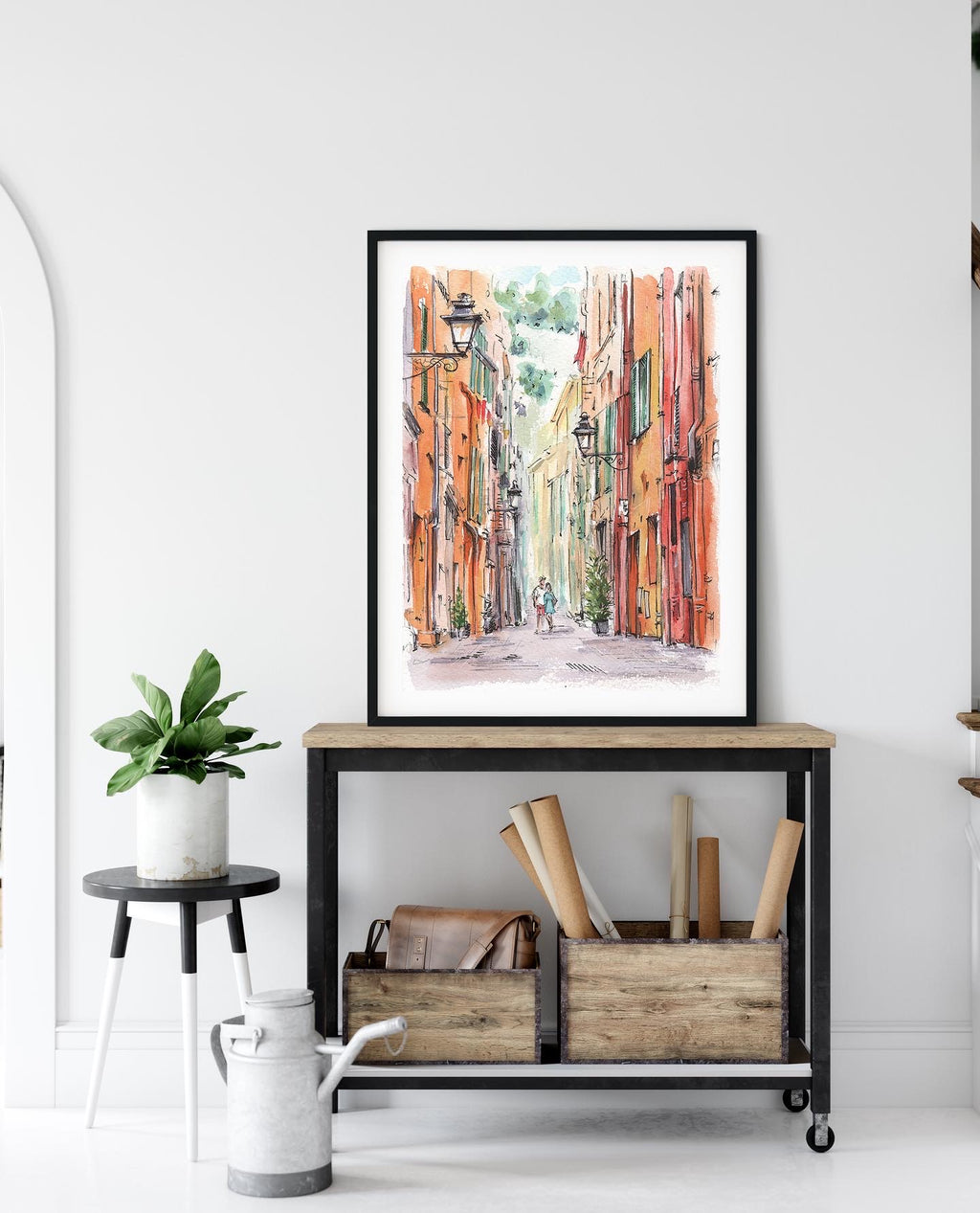 Custom Home Illustration from Photo | Hand-Painted Watercolor House Portrait